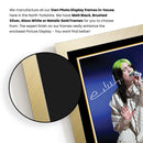 Billie Eilish Live Concert Portrait Printed Signed Poster Print – Autograph Style Singer Wall Art – Pop Music Memorabilia Collectible Photo
