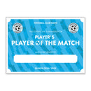 Personalised Football Club Certificates - Player's Player Of The Match Custom Design (9 Colours)