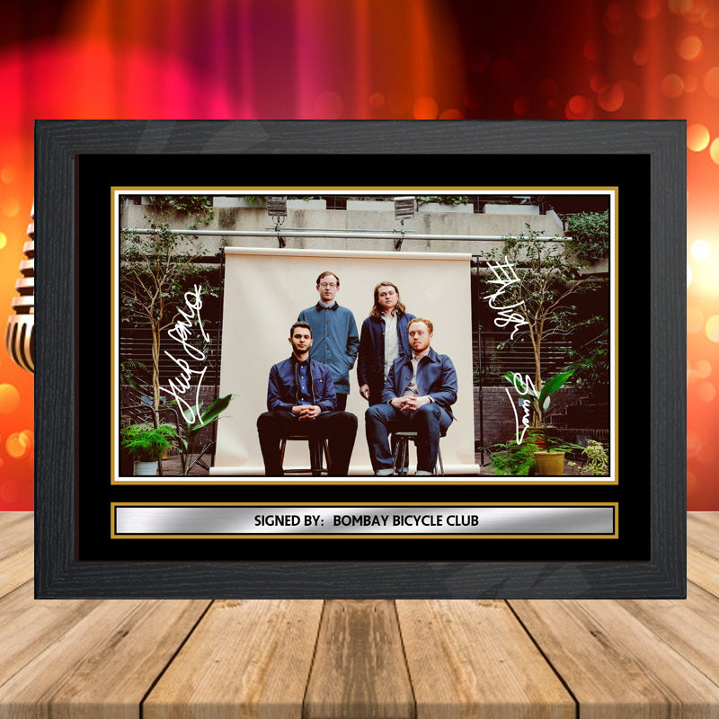 Bombay Bicycle Club 1 – Printed Signature Music-Landscape Star Print – Bombay Bicycle Club 1