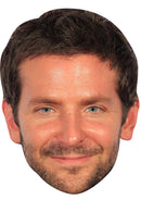Bradley Cooper JB Celebrity Face Mask Fancy Dress Cardboard Costume Mask