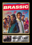Brassic Cast Printed Autograph Poster – Brassic Series 5 TV Show Wall Art – Signed Style Comedy Drama Poster – TV Series Fan Gift