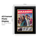 Brassic Cast Printed Autograph Poster – Brassic Series 5 TV Show Wall Art – Signed Style Comedy Drama Poster – TV Series Fan Gift