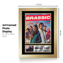 Brassic Cast Printed Autograph Poster – Brassic Series 5 TV Show Wall Art – Signed Style Comedy Drama Poster – TV Series Fan Gift
