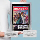 Brassic Cast Printed Autograph Poster – Brassic Series 5 TV Show Wall Art – Signed Style Comedy Drama Poster – TV Series Fan Gift