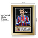 Brennan Johnson Crystal Palace Printed Autograph Poster – Wales Football Star Wall Art – Soccer Memorabilia Gift for Fans