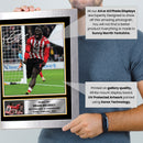 Brian Brobbey Sunderland Printed Autograph Poster – Netherlands Football Star Wall Art – Soccer Memorabilia Gift for Fans