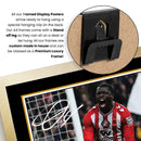 Brian Brobbey Sunderland Printed Autograph Poster – Netherlands Football Star Wall Art – Soccer Memorabilia Gift for Fans