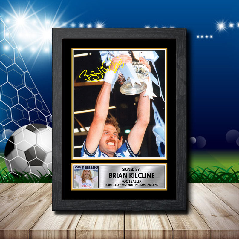 Brian Kilcline 2 Printed Signature Footballers Star Poster Print Framed Wall Art Gift – Brian Kilcline 2 Printed Signature Footballers Star Poster Print