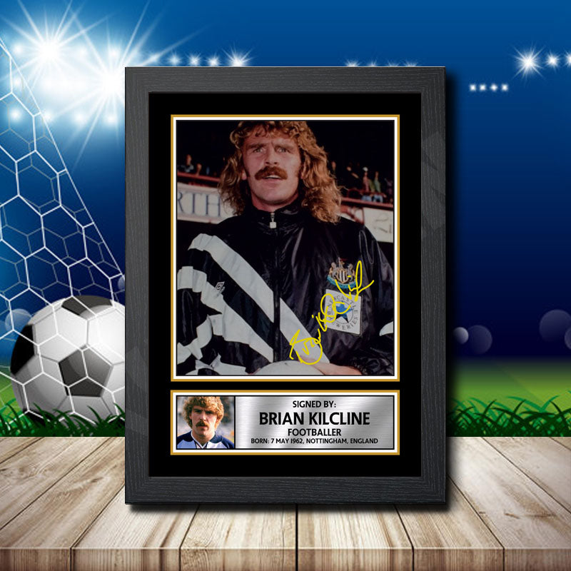 Brian Kilcline 1 Printed Signature Footballers Star Poster Print Framed Wall Art Gift – Brian Kilcline 1 Printed Signature Footballers Star Poster Print