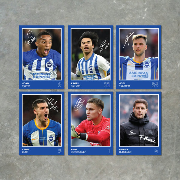 Brighton Players Printed Signature A6 Poster Pack 2
