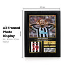 Bruno Guimarães Signed Poster Print – Newcastle United Football Wall Art – Printed Autograph Soccer Memorabilia – Premier League Fan Gift & Sports Bedroom Decor