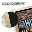 Bruno Guimarães Signed Poster Print – Newcastle United Football Wall Art – Printed Autograph Soccer Memorabilia – Premier League Fan Gift & Sports Bedroom Decor
