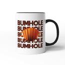 Rude Swear Word Printed Mug Design - B*MHOLE (3 Colours)