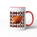 Rude Swear Word Printed Mug Design - B*MHOLE (3 Colours)