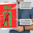 Gareth Bale Signed Poster Print – Wales National Team Legend Wall Art with Signature & Jersey Number 11 – Iconic Forward Memorabilia for Football Fans & Collectors