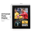Bart Verbruggen Printed Signed Poster – Brighton & Hove Albion FC & Netherlands Goalkeeper Tribute Wall Art with Jersey – Premier League Football Memorabilia for Fans & Collectors