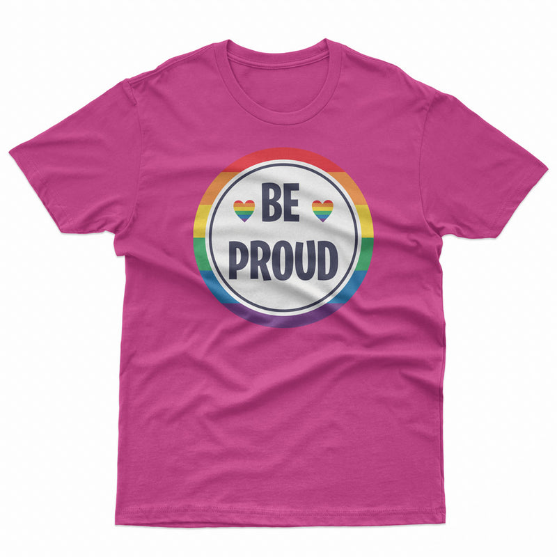 Be Proud Pride LGBT Gay Lesbian Tee