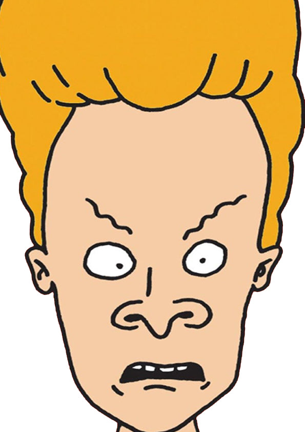 Beavis - Beavis and Butt-Head - Funny Cartoon Fancy Dress Cardboard Celebrity Party Face Mask