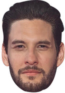 Ben Barnes - Shadow and Bone Celebrity Face Mask Fancy Dress Cardboard Costume Mask