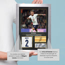 Ben White England Signed Poster Print – England National Football Team Wall Art – Ben White Signature Style Football Poster – Soccer Fan Gift Decor