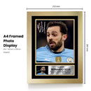 Bernardo Silva Signed Autographed Poster Print – Manchester City & Portugal Football Memorabilia – Authentic Signature – Collector Gift