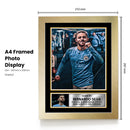 Bernardo Silva Signed Autographed Portrait Poster Print – Portugal & Manchester City F.C. Football Star Wall Art – Soccer Memorabilia Gift for Fans & Collectors