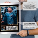 Bernardo Silva Signed Autographed Portrait Poster Print – Portugal & Manchester City F.C. Football Star Wall Art – Soccer Memorabilia Gift for Fans & Collectors