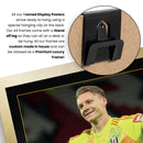Bernd Leno Printed Signed Poster – Fulham FC & Germany Goalkeeper Tribute Wall Art with Jersey & Bio Plaque – Premier League Football Memorabilia for Fans & Collectors
