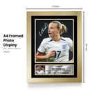 Beth Mead Signed Poster Print – England Women’s National Football Team Memorabilia – Tribute Wall Art for Lionesses Fans & Collectors