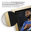 Beto Printed Signed Poster – Everton FC & Portugal Striker Tribute Wall Art with Jersey & Bio Plaque – Premier League Football Memorabilia for Fans & Collectors