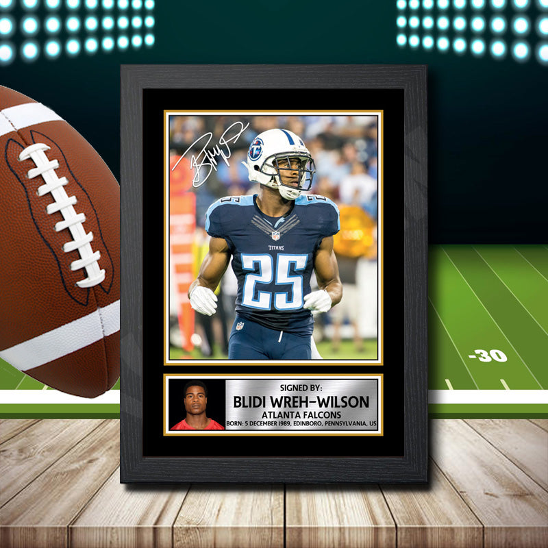 Blidi Wreh-Wilson 2 – Printed Signature NFL Star Print – Blidi Wreh-Wilson 2