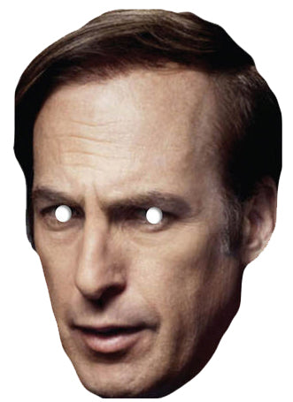 Bob Odenkirk - Saul Goodman Breaking Bad Celebrity Face Mask Fancy Dress Cardboard Costume Mask