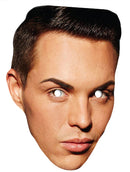 Bobby Cole Norris Celebrity Facemask Fancy Dress Cardboard Costume Mask