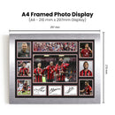 Bournemouth Premier League Football Team Framed Autographed Print - Limited Edition Autograph Fan Gift – Collectible Memorabilia Merchandise