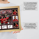 Bournemouth Premier League Football Team Framed Autographed Print - Limited Edition Autograph Fan Gift – Collectible Memorabilia Merchandise