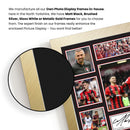 Bournemouth Premier League Football Team Framed Autographed Print - Limited Edition Autograph Fan Gift – Collectible Memorabilia Merchandise