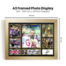 Bradley Wiggins Olympians Framed Autographed Print - Limited Edition Autograph Fan Gift – Collectible Memorabilia Merchandise