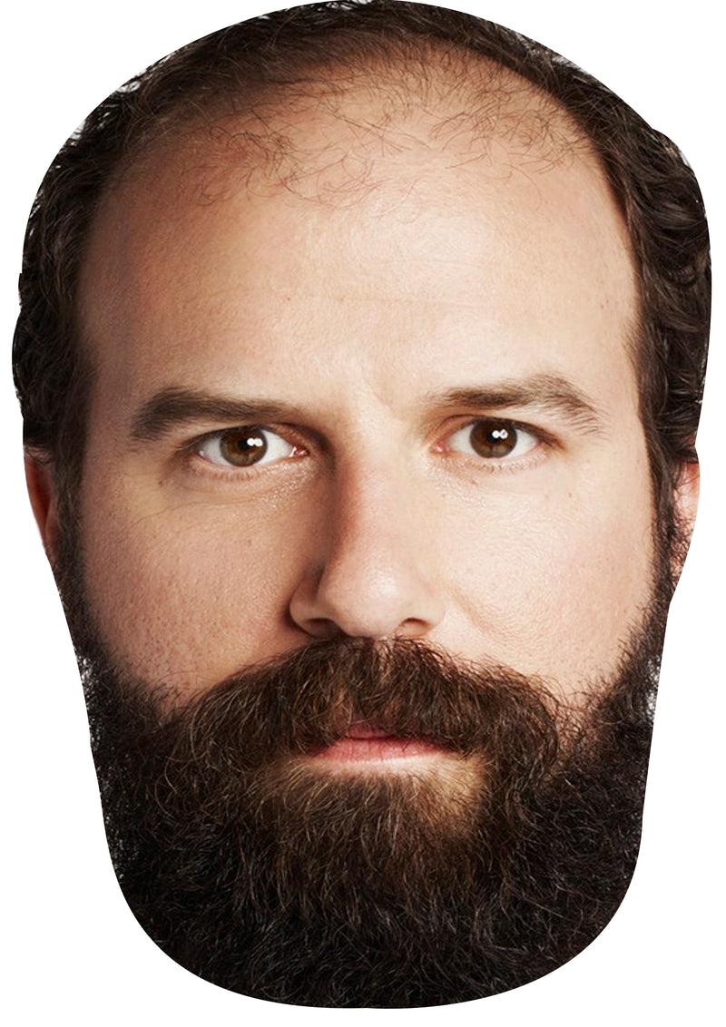 Brett Gelman - Stranger Things Celebrity Face Mask Fancy Dress Cardboard Costume Mask