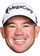 Brian Harman - Golf Fancy Dress Cardboard Celebrity Party Face Mask