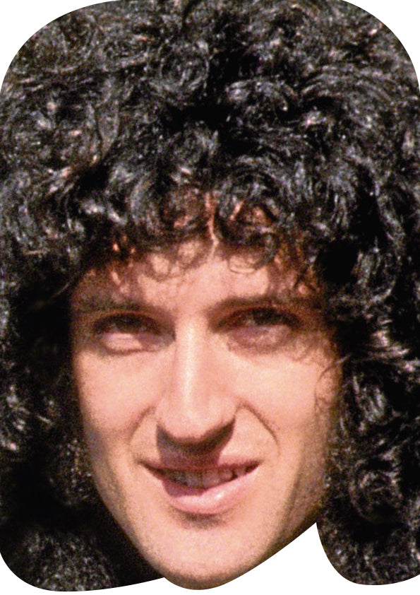 Brian May Face Mask – Fancy Dress Cardboard Costume Mask