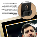 Bruno Fernandes Signed Autographed Portrait Poster Print – Portugal & Manchester United F.C. Football Star Wall Art – Soccer Memorabilia Gift for Fans & Collectors