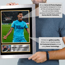 Bruno Guimarães Signed Autographed Photo Poster – Newcastle United F.C. Memorabilia – Brazil Football Star Collectible Print – Wall Art for Fans & Collectors