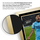 Bruno Guimarães Signed Autographed Photo Poster – Newcastle United F.C. Memorabilia – Brazil Football Star Collectible Print – Wall Art for Fans & Collectors