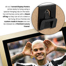 Bruno Guimarães Icons Signed Poster Print – Newcastle United Tribute Wall Art with Signature & Jersey Number – Brazil Midfielder Memorabilia for Fans & Collectors