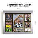 Bruno Guimaraes Top Footballer Autographed Print Landscape