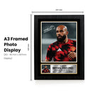 Bryan Mbeumo Signed Poster Print – Manchester United F.C. Memorabilia –  Authentic Autograph Collectible –  Football Gift for Fans & Collectors