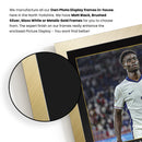 Bukayo Saka England Signed Poster Print – England National Football Team Wall Art – Bukayo Saka Signature Style Football Poster – Soccer Fan Gift Decor