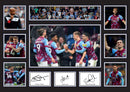 Burnley  Premier League Football Team Framed Autographed Print - Limited Edition Autograph Fan Gift – Collectible Memorabilia Merchandise