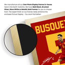 Sergio Busquets Signed Poster Print – Spain National Team Captain Tribute Wall Art with Signature & Jersey Number 5 – Midfield Icon Memorabilia for Football Fans & Collectors