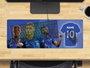 Personalised Chelsea Extra Large Mouse Mat (800mm x 300mm) - Caicedo, Palmer, Nkunku